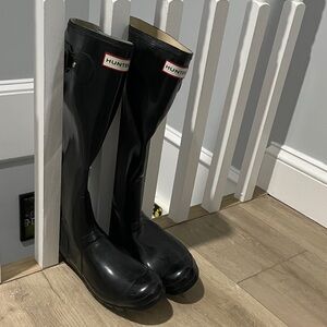 Hunter Classic Black Waterproof High-Boots